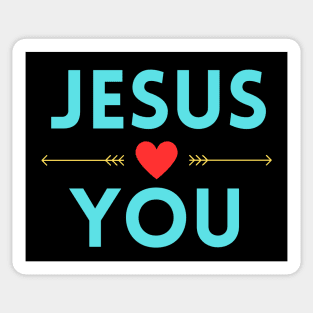 Jesus Loves You | Christian Sticker